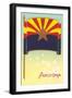 Flag of Arizona-null-Framed Art Print