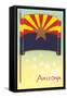 Flag of Arizona-null-Framed Stretched Canvas