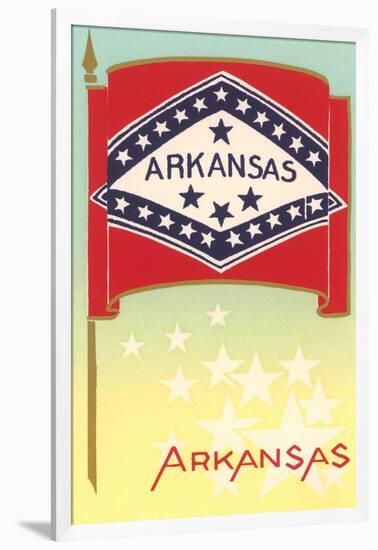 Flag of Arkansas-null-Framed Art Print