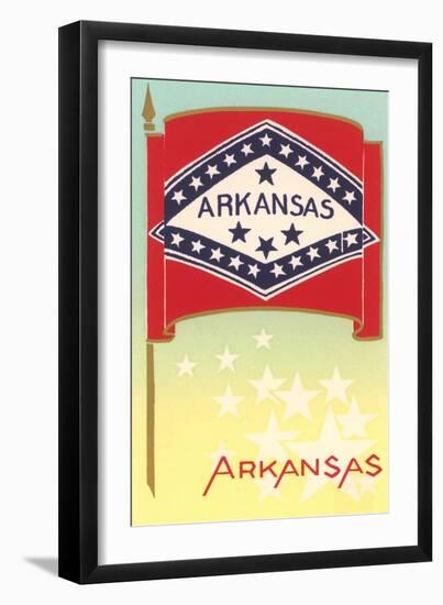 Flag of Arkansas-null-Framed Art Print