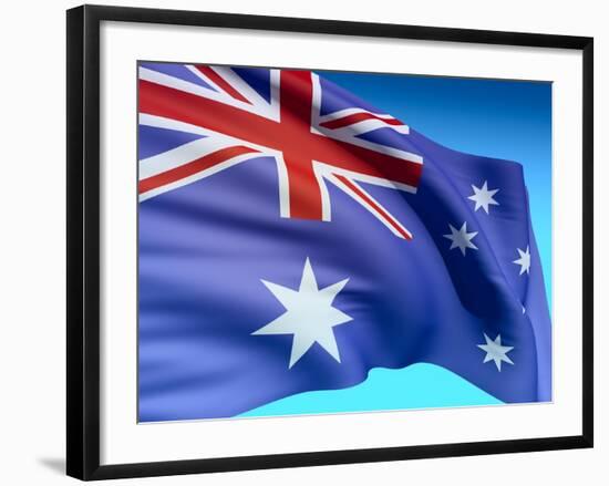 Flag Of Australia-bioraven-Framed Art Print