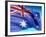 Flag Of Australia-bioraven-Framed Art Print