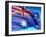 Flag Of Australia-bioraven-Framed Art Print