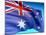 Flag Of Australia-bioraven-Mounted Art Print