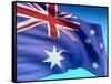 Flag Of Australia-bioraven-Framed Stretched Canvas