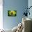 Flag Of Brasil-Cla78-Art Print displayed on a wall