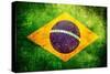 Flag Of Brasil-Cla78-Stretched Canvas