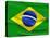 Flag Of Brazil-talitha-Stretched Canvas