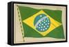 Flag of Brazil-null-Framed Stretched Canvas
