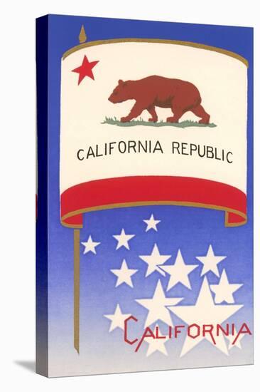 Flag of California-null-Stretched Canvas