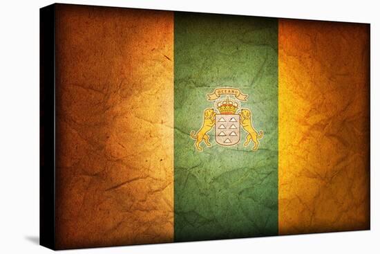 Flag Of Canary Islands-michal812-Stretched Canvas