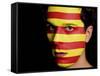 Flag of Catalonia-Karol Kozlowski-Framed Stretched Canvas