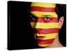 Flag of Catalonia-Karol Kozlowski-Stretched Canvas