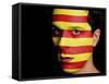 Flag of Catalonia-Karol Kozlowski-Framed Stretched Canvas