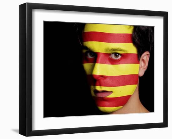 Flag of Catalonia-Karol Kozlowski-Framed Photographic Print