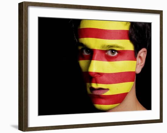 Flag of Catalonia-Karol Kozlowski-Framed Photographic Print