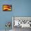 Flag of Catalonia-Yuinai-Framed Stretched Canvas displayed on a wall