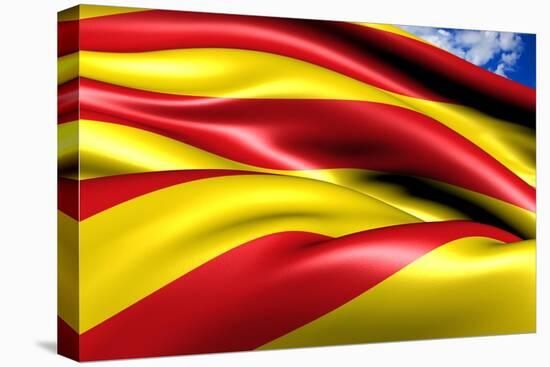 Flag of Catalonia-Yuinai-Stretched Canvas