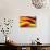 Flag of Catalonia-Yuinai-Art Print displayed on a wall