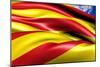 Flag of Catalonia-Yuinai-Mounted Art Print