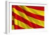 Flag of Catalonia-Cla78-Framed Art Print