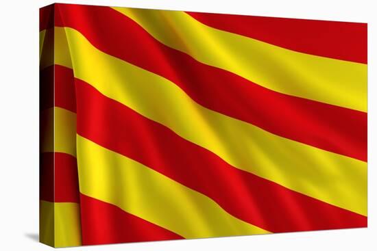 Flag of Catalonia-Cla78-Stretched Canvas