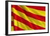 Flag of Catalonia-Cla78-Framed Art Print