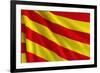 Flag of Catalonia-Cla78-Framed Art Print