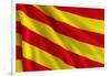 Flag of Catalonia-Cla78-Framed Art Print