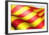 Flag of Catalonia-Yuinai-Framed Art Print