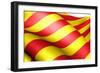 Flag of Catalonia-Yuinai-Framed Premium Giclee Print