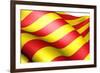 Flag of Catalonia-Yuinai-Framed Art Print