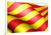 Flag of Catalonia-Yuinai-Framed Art Print