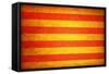 Flag Of Catalonia-michal812-Framed Stretched Canvas