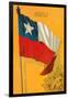 Flag of Chile-null-Framed Art Print