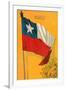 Flag of Chile-null-Framed Art Print