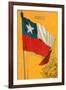 Flag of Chile-null-Framed Art Print