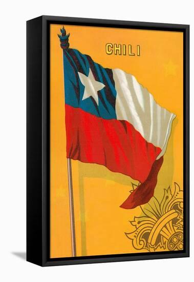 Flag of Chile-null-Framed Stretched Canvas