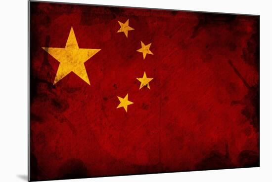 Flag Of China-igor stevanovic-Mounted Art Print