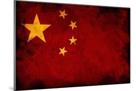 Flag Of China-igor stevanovic-Mounted Premium Giclee Print