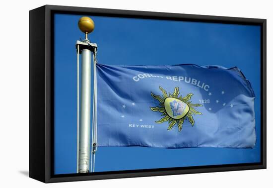 Flag of Conch Republic-jiawangkun-Framed Stretched Canvas