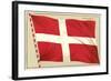 Flag of Denmark-null-Framed Art Print