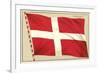 Flag of Denmark-null-Framed Art Print