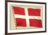 Flag of Denmark-null-Framed Art Print