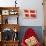 Flag of Denmark-null-Stretched Canvas displayed on a wall