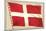 Flag of Denmark-null-Mounted Premium Giclee Print