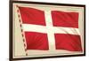 Flag of Denmark-null-Framed Art Print