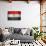 Flag Of Egypt-Miro Novak-Art Print displayed on a wall