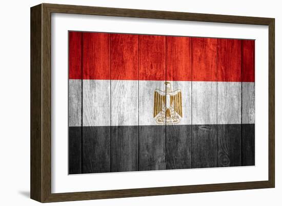 Flag Of Egypt-Miro Novak-Framed Premium Giclee Print