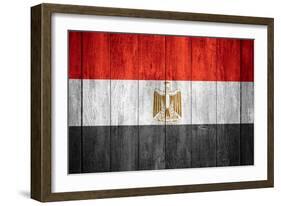 Flag Of Egypt-Miro Novak-Framed Premium Giclee Print
